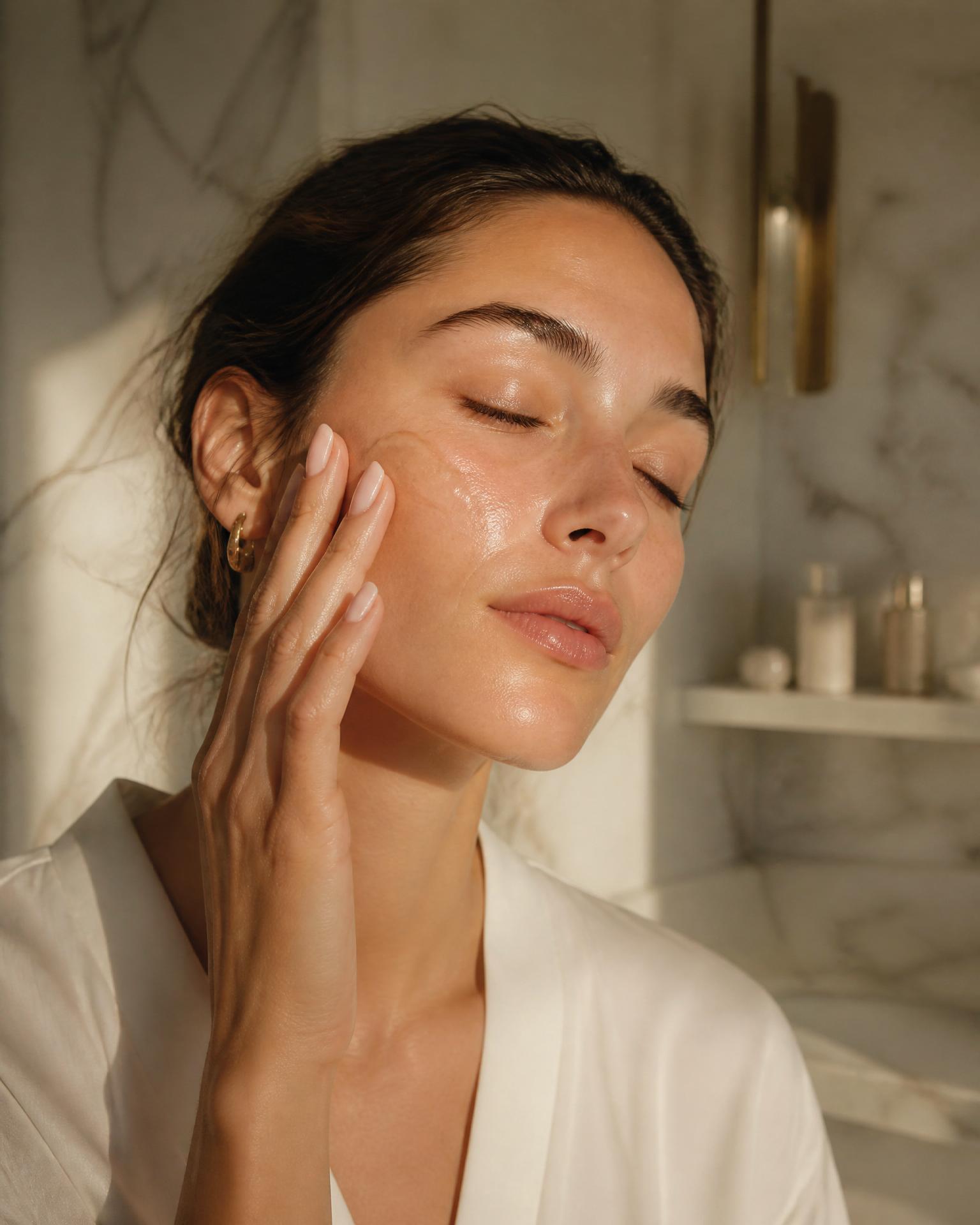 A thoughtful modern skin care ritual